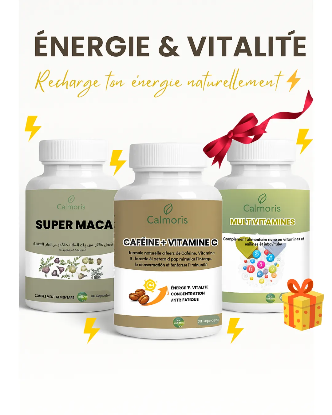 Pack Énergie & Vitalité Calmoris