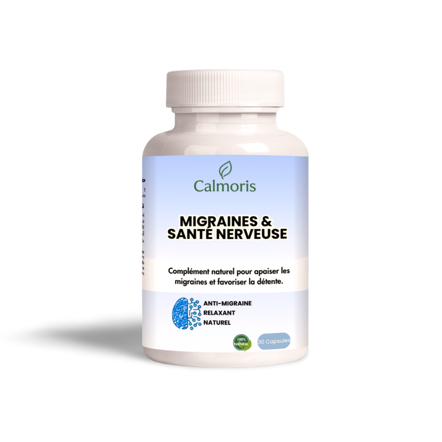 Calmoris Migraines & Santé Nerveuse – Complément naturel pour migraines et détente nerveuse